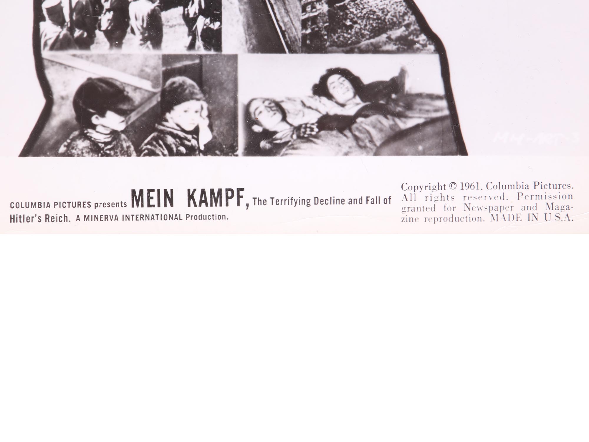 THREE ORIGINAL MEIN KAMPF PRESS POST PHOTO PRINTS PIC-3